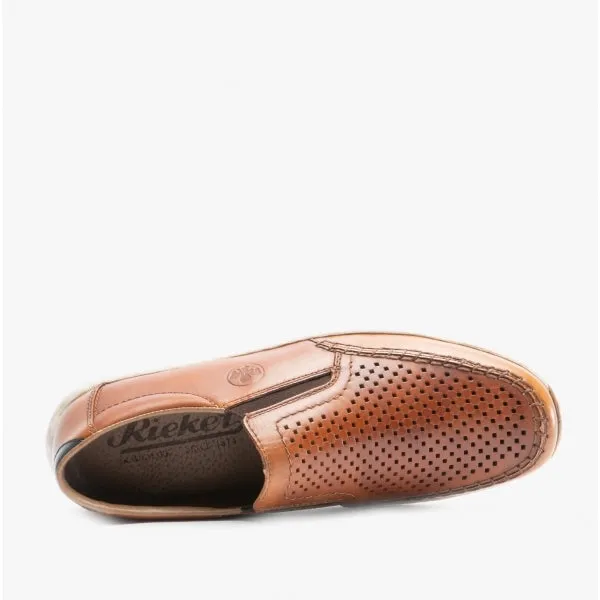 08868-24 Mens Slip On Shoes Tan
