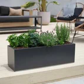 12" Tall Modern Patio Planter