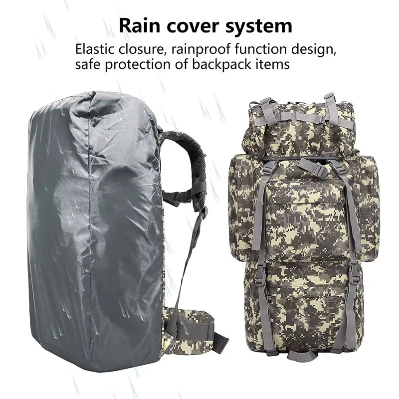 65L Tactical Backpacks Customized Logo Oem/Odm High Strength Tactical Backpack