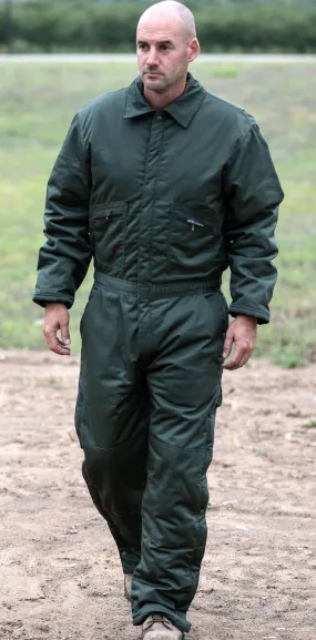 975 Insulated Zip to Hip Twill Coveralls
