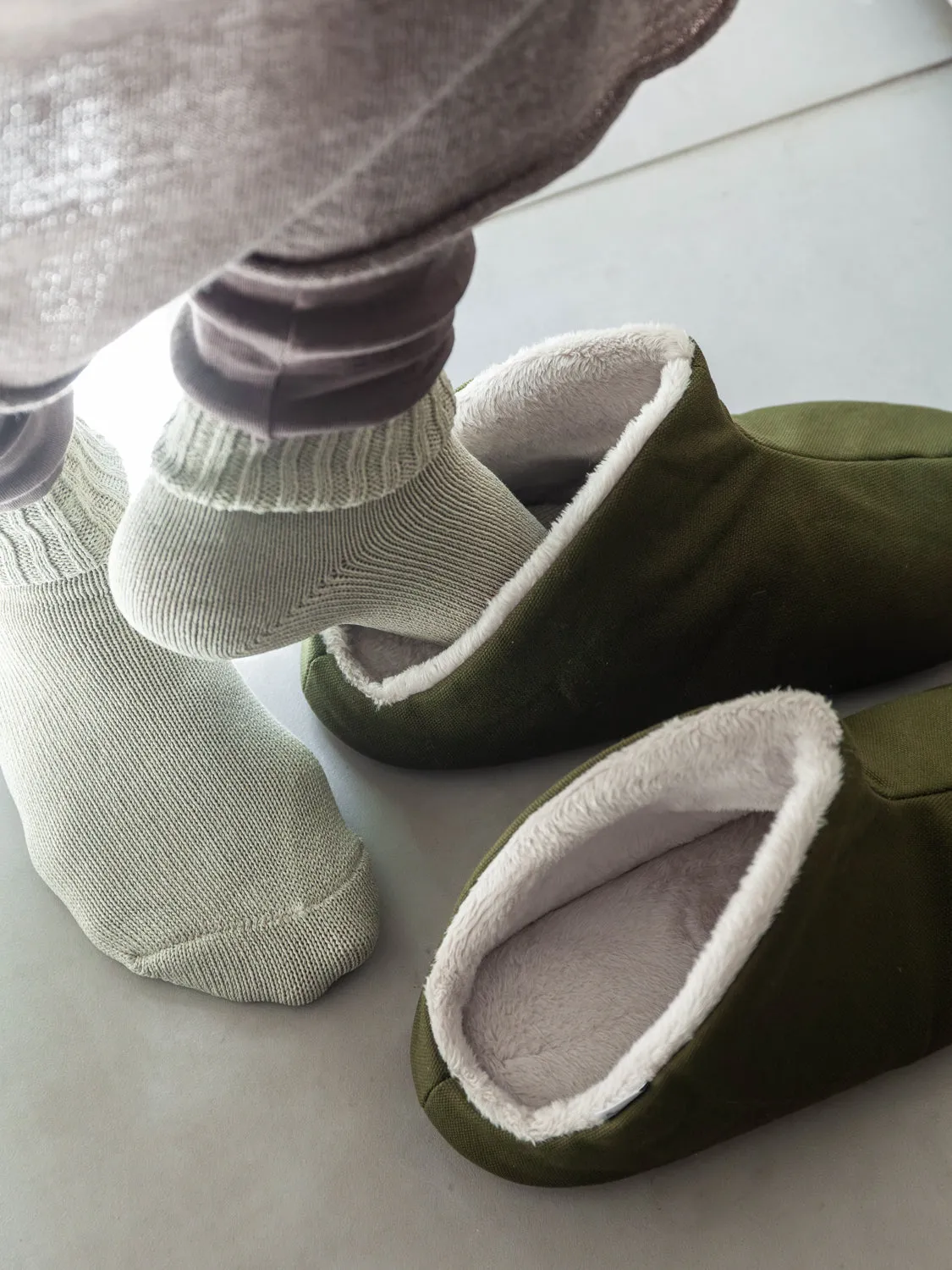 Lined ABE Room Booties - Enhanced Comfort and Style