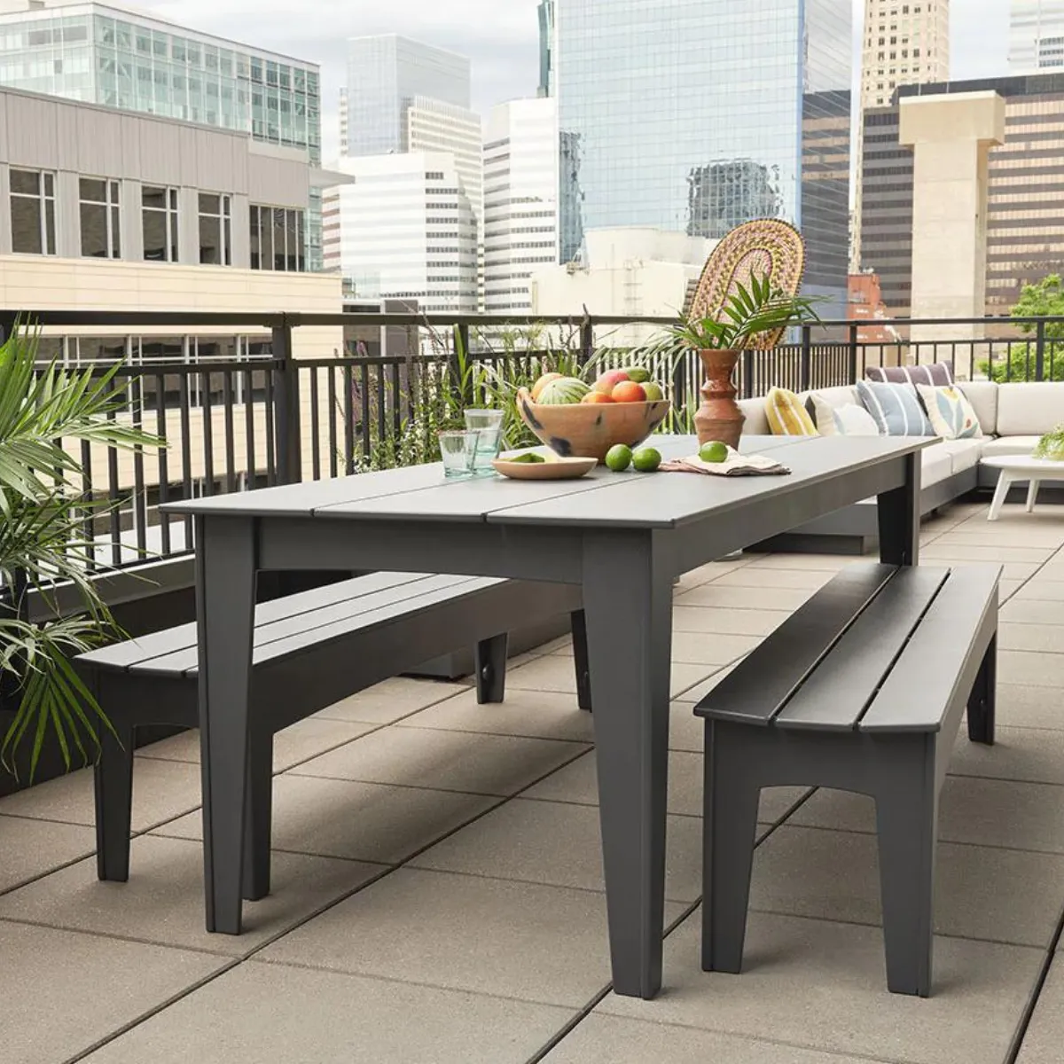 Alfresco Table 72" Dining Set
