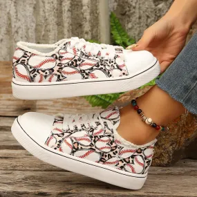 Baseball Shoes Women, Baseball Sneakers Women 2025 for Canvas Sneakers Trendy Casual Walking Shoes Outdoor Walking