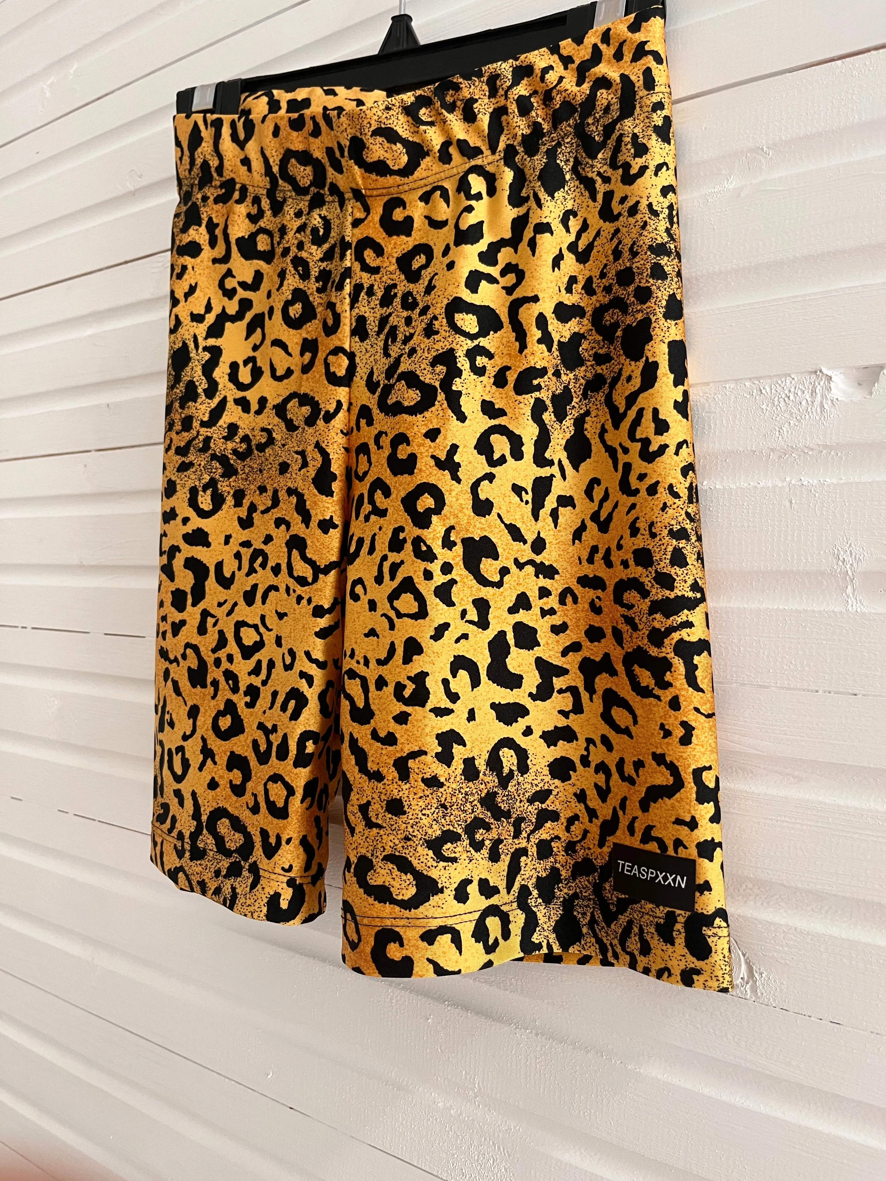 Biker short [ leopard ]  Nylon