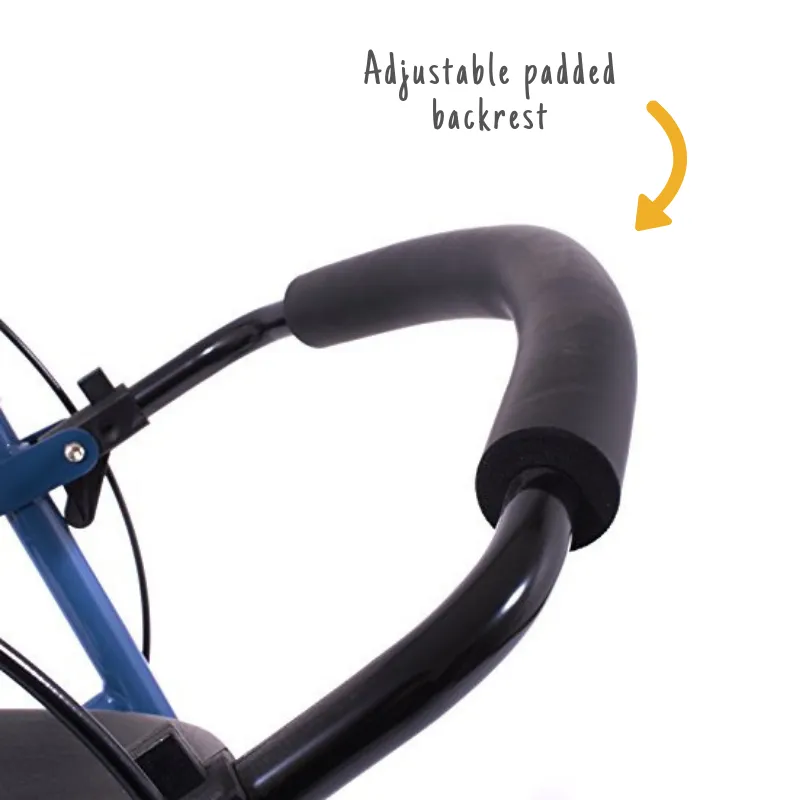 Blue Jay Four Wheel Rollator/Walker