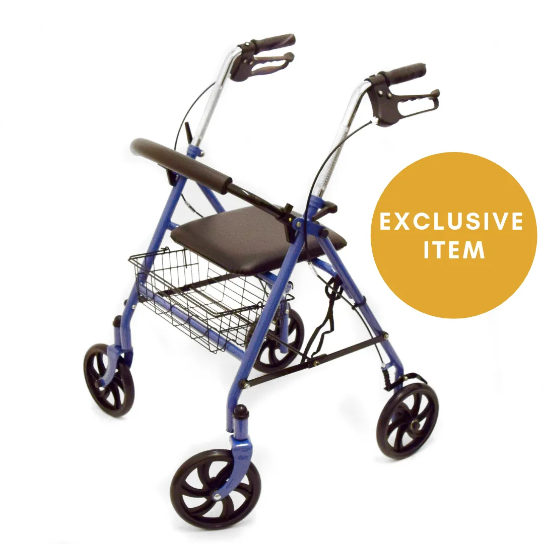 Blue Jay Four Wheel Rollator/Walker