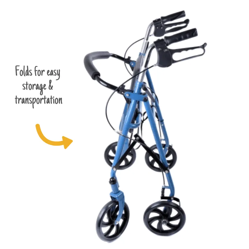 Blue Jay Four Wheel Rollator/Walker