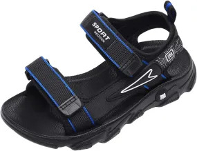 Boys Sandals Kids Adjustable Double Straps Color Block Lightweight Comfortable Anti-slip Summer Outdoor Casual Shoes