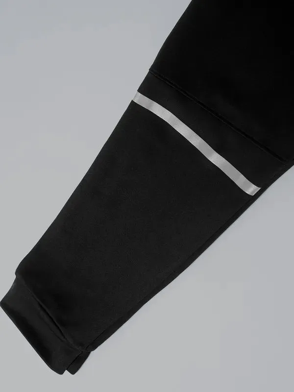 Boys Solid Slim Fit Joggers with TECHNO GUARD