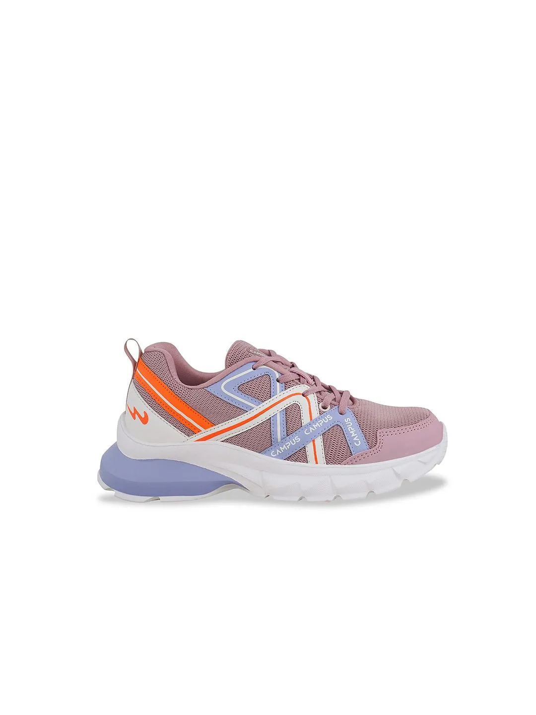 Campus Women Mesh Lace-Up Running Shoes