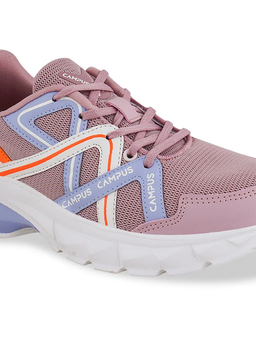 Campus Women Mesh Lace-Up Running Shoes