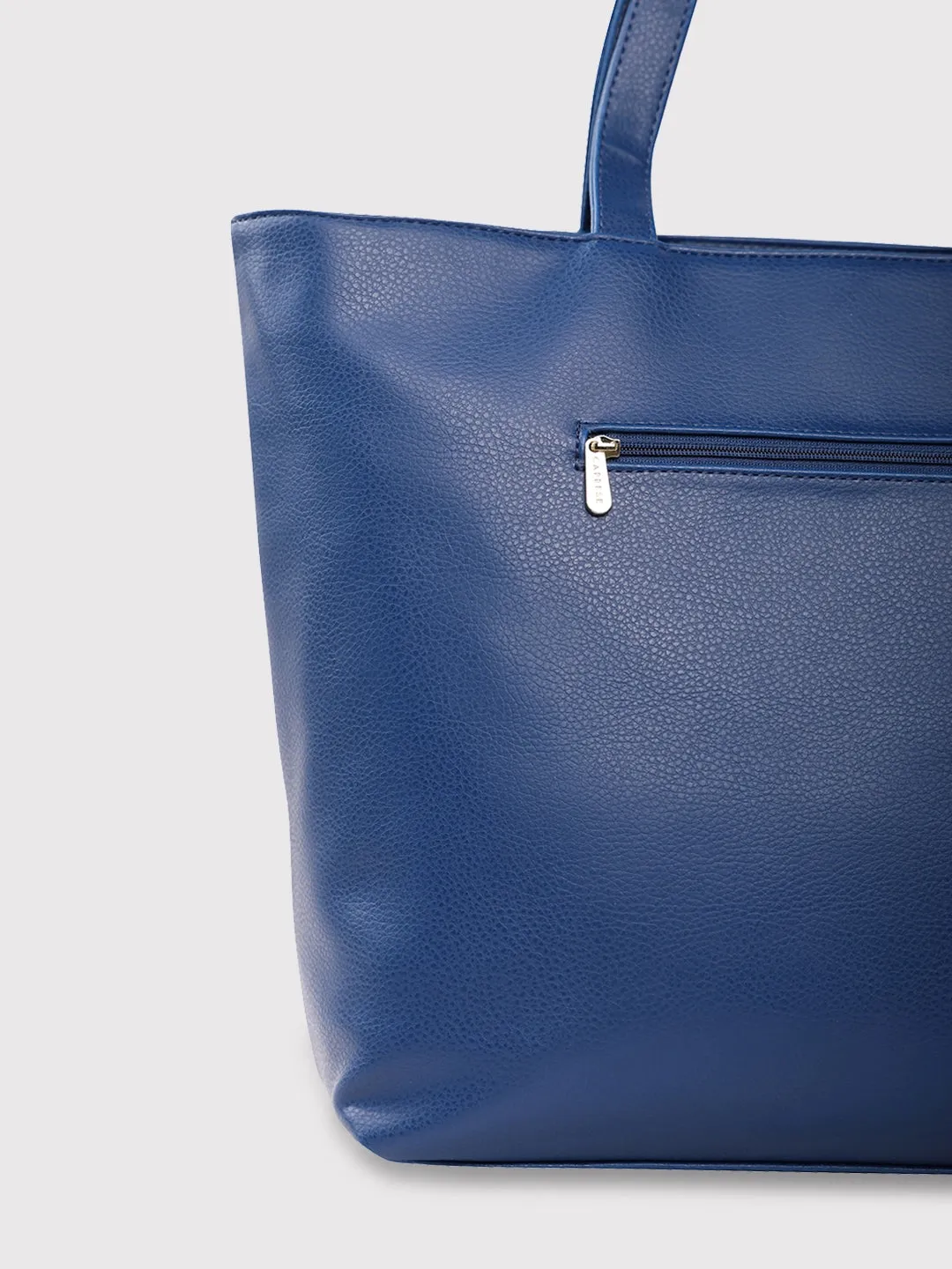 Caprese Marciano Tote Medium Striped Women'S Handbag Navy