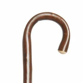 Classic Canes Stout Chestnut Crook Walking Stick