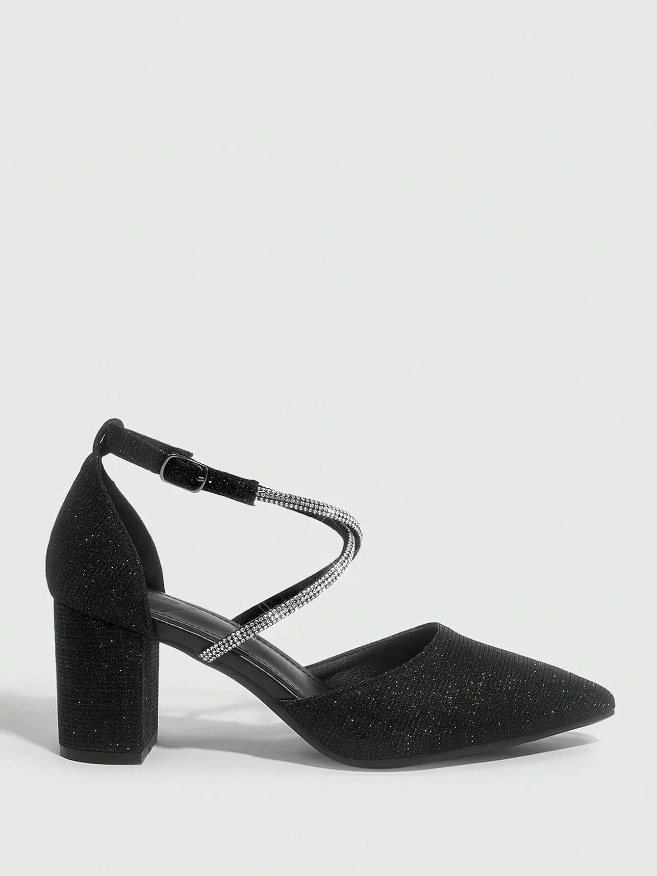 CUCCOO CHICEST Woman Shoes Fashion Point Toe Black Versatile High-Heeled Shoes For Spring And Summer Vacation Shoes Summer Sale Elegant Heels