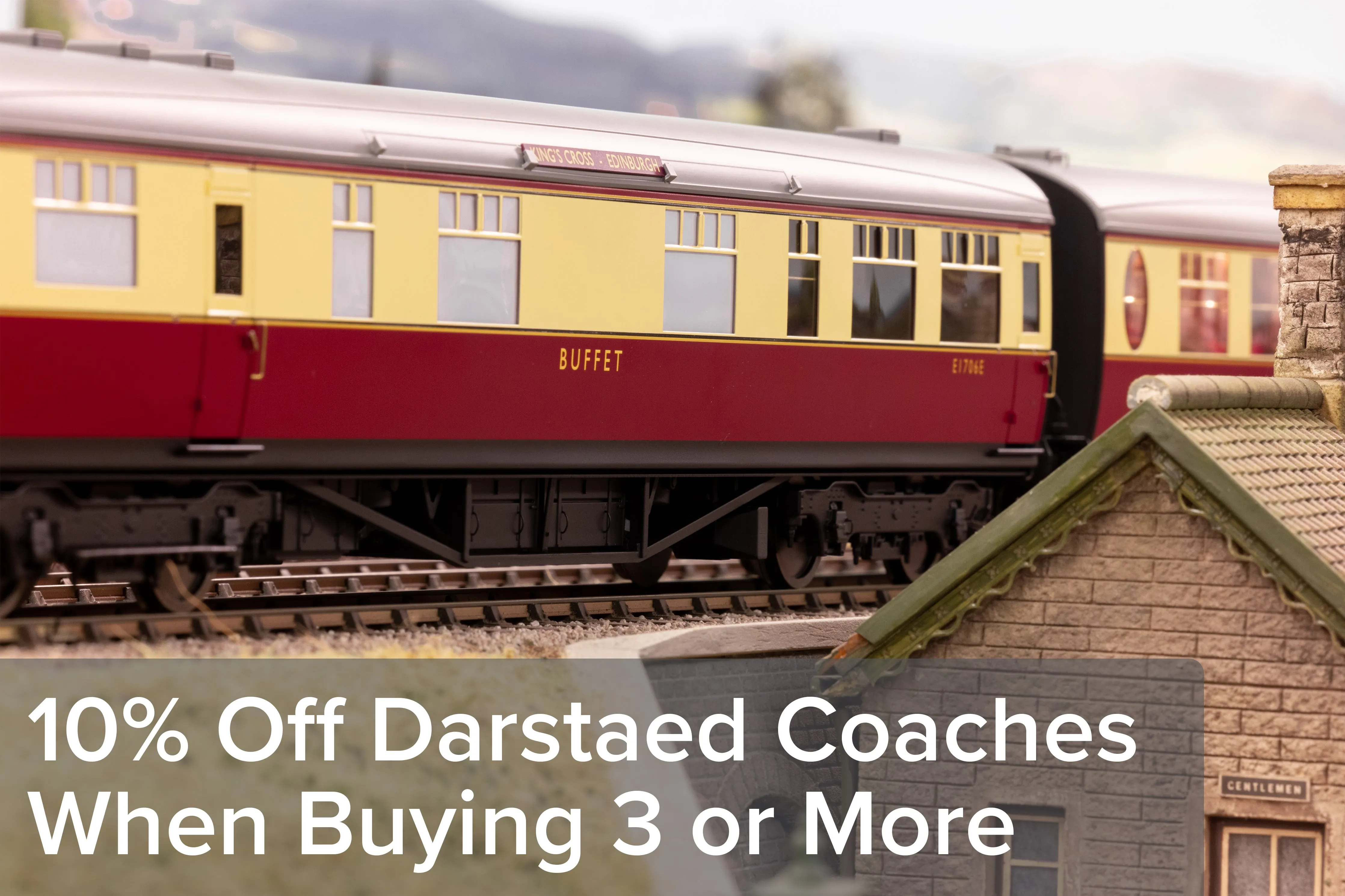 Darstaed D23-2-2 7mm Finescale O Gauge BR 57' Mk1 Suburban Composite (C) Coach, BR Un-Lined Maroon
