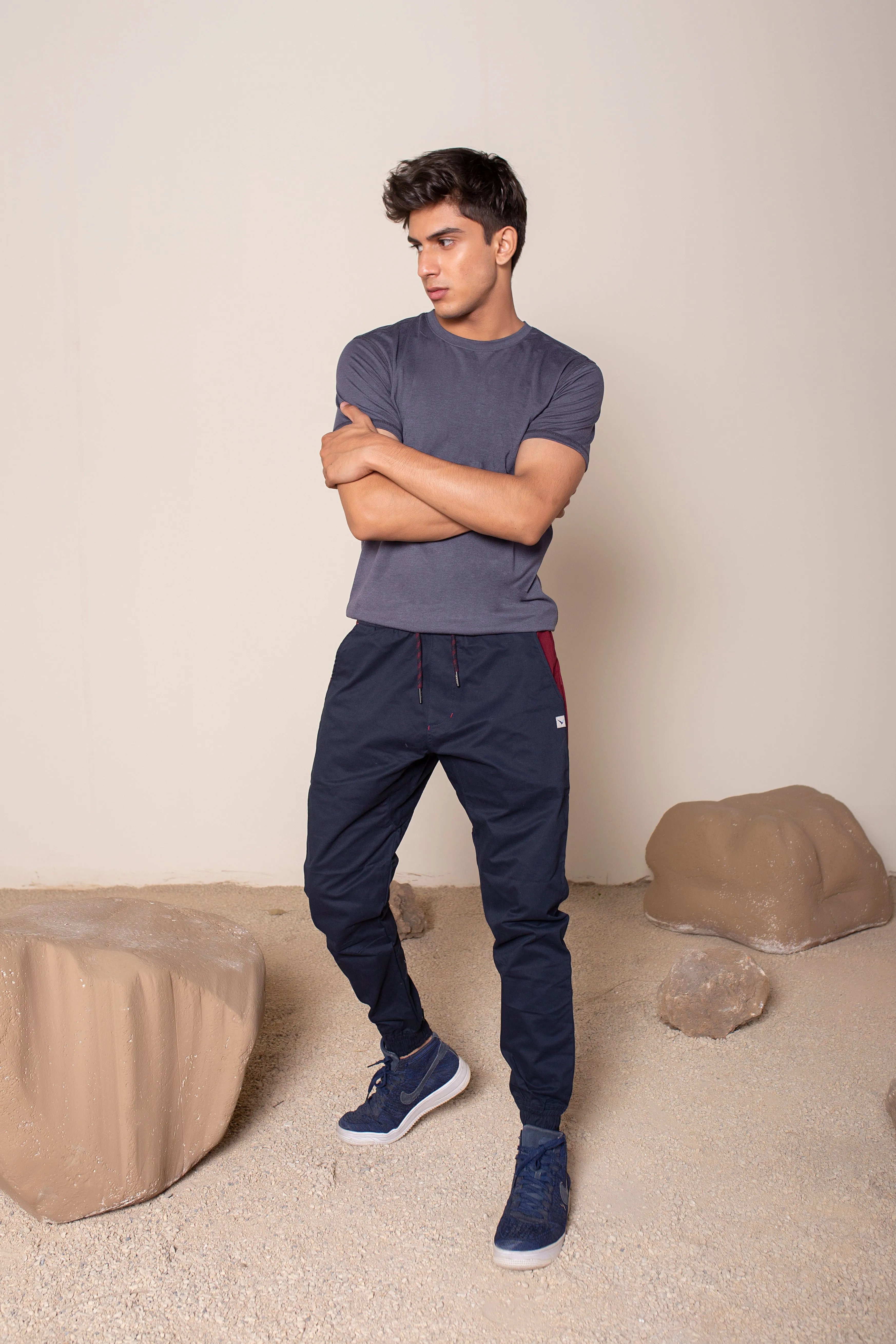 Earth Joggers Navy Blue