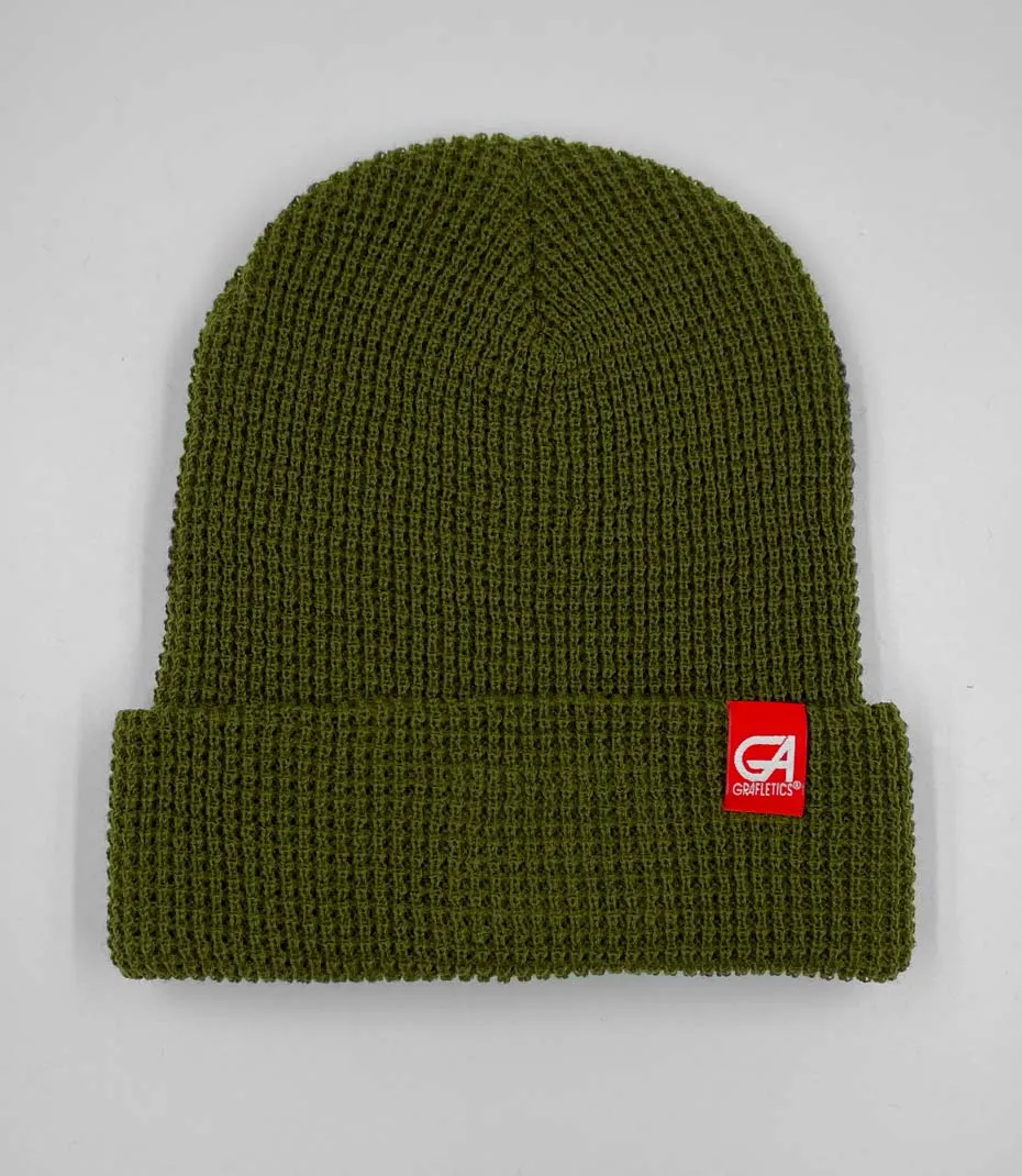 Grafletics Waffle Beanie - Multiple Colors