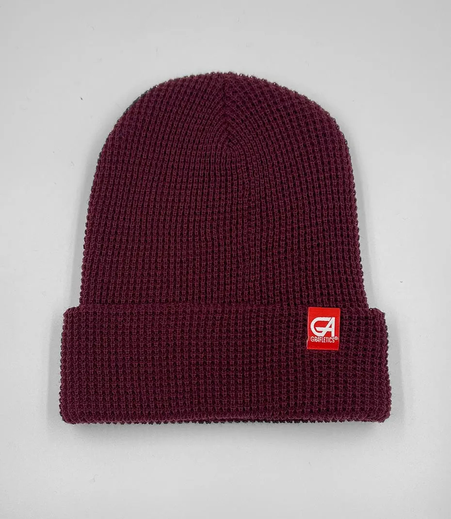 Grafletics Waffle Beanie - Multiple Colors