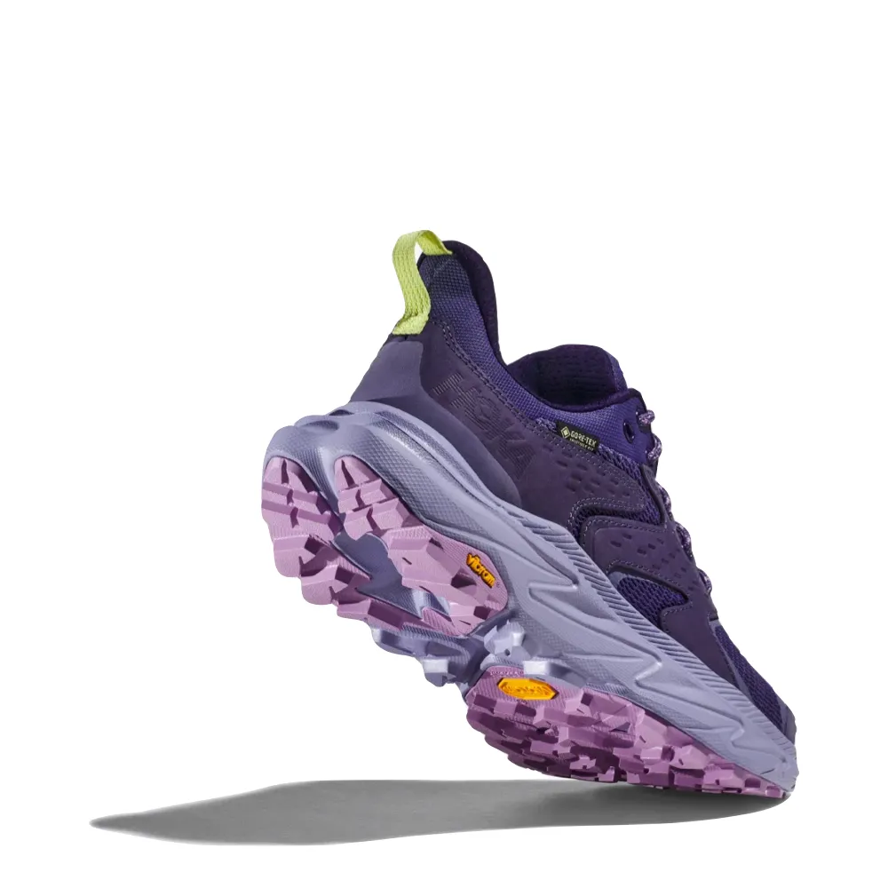Hoka Women's Anacapa 2 Low GTX Waterproof Hiking Sneaker (Meteor/Cosmic Sky)