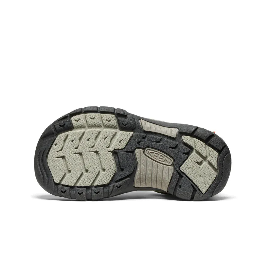 Keen Kids' (Sizes 8-13) Newport Boundless Children's Sandal - Dark Olive/Scarlet Ibis