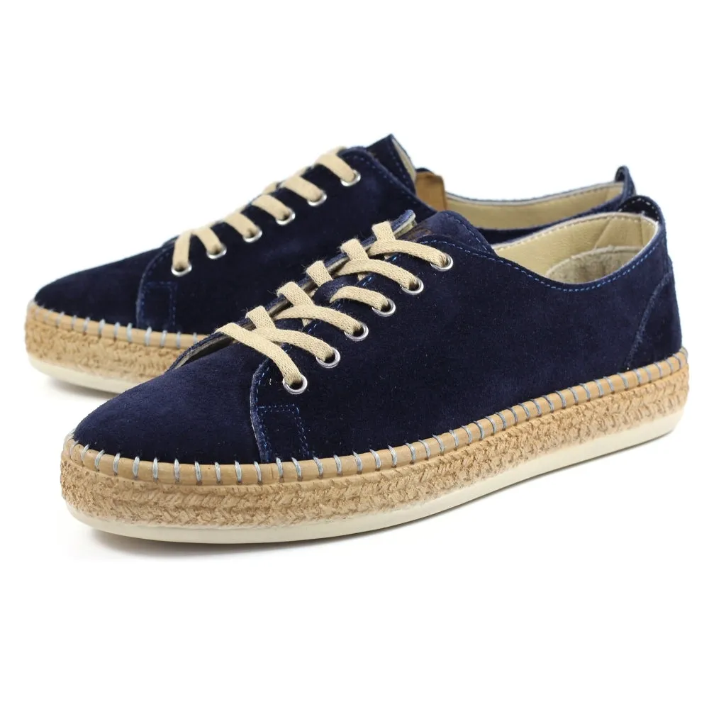 Lazy Dogz Maddison Lace Up Suede Casual Shoe