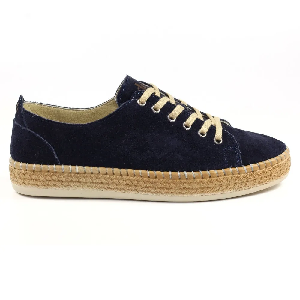 Lazy Dogz Maddison Lace Up Suede Casual Shoe