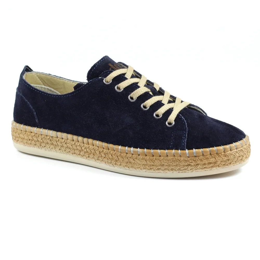 Lazy Dogz Maddison Lace Up Suede Casual Shoe