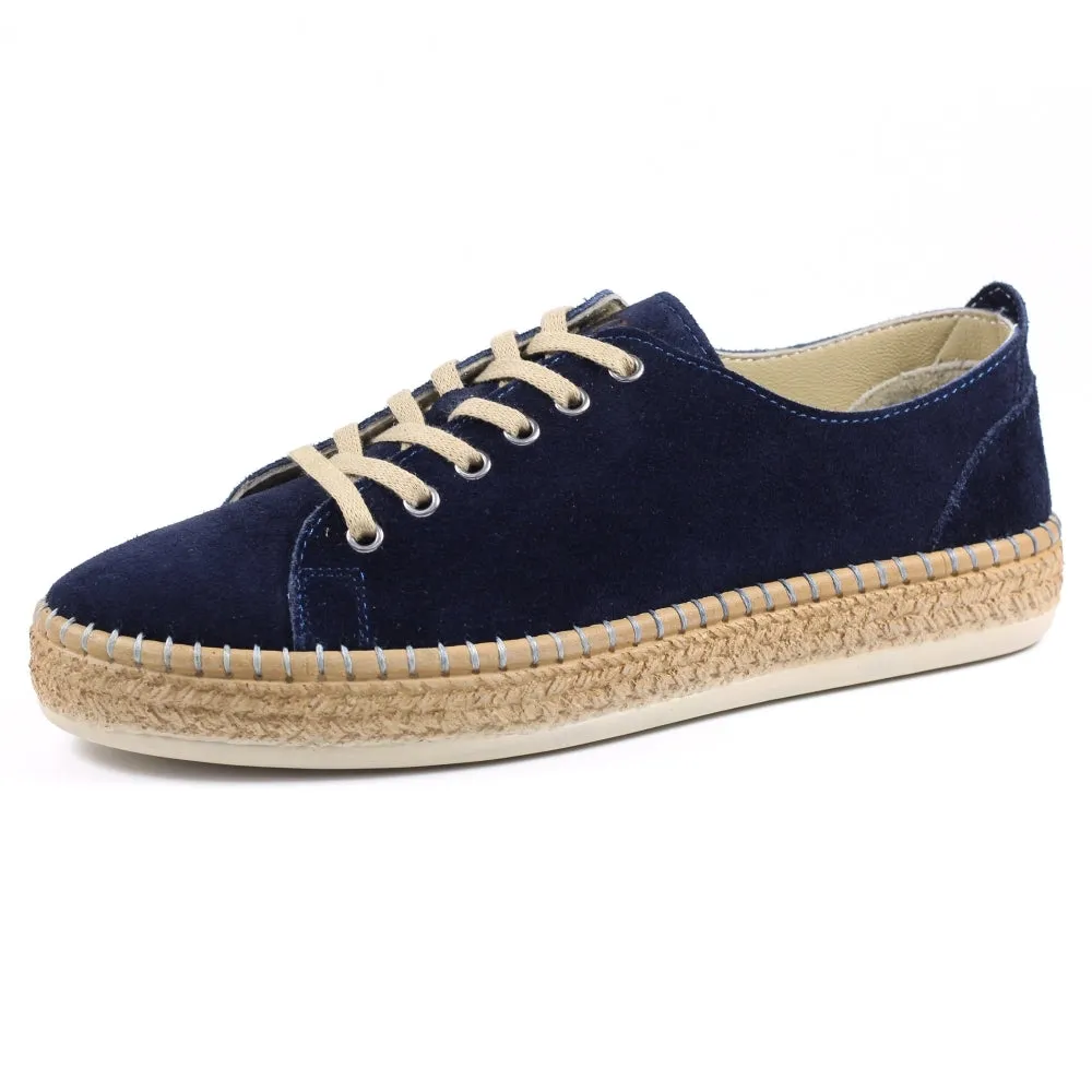 Lazy Dogz Maddison Lace Up Suede Casual Shoe