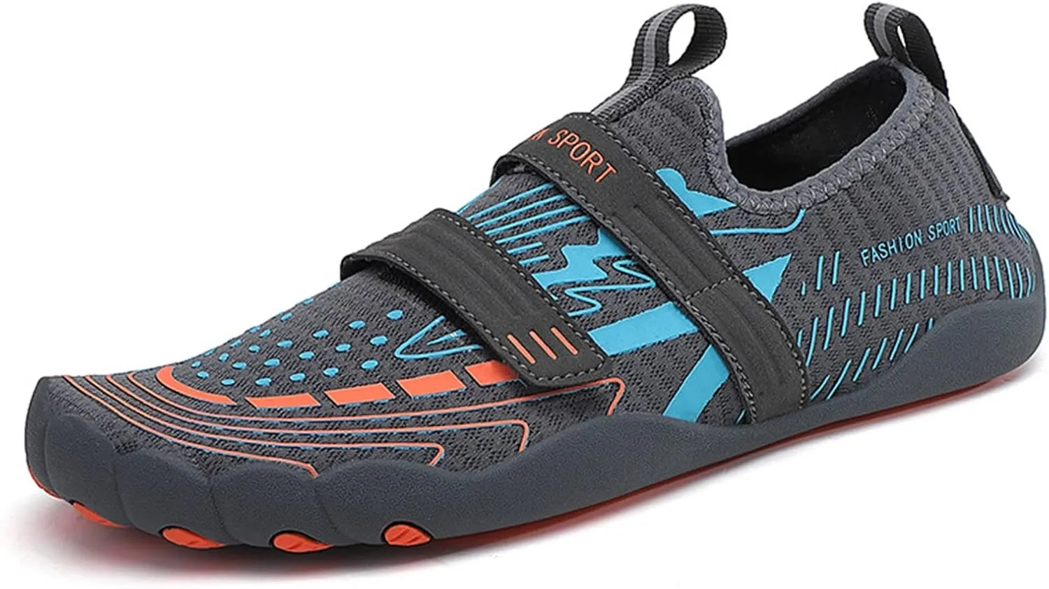 Mens Comfortable Non Slip Wading Shoes Quick Drying Water Sports Shoes Beach Barefoot Shoe for Surfing