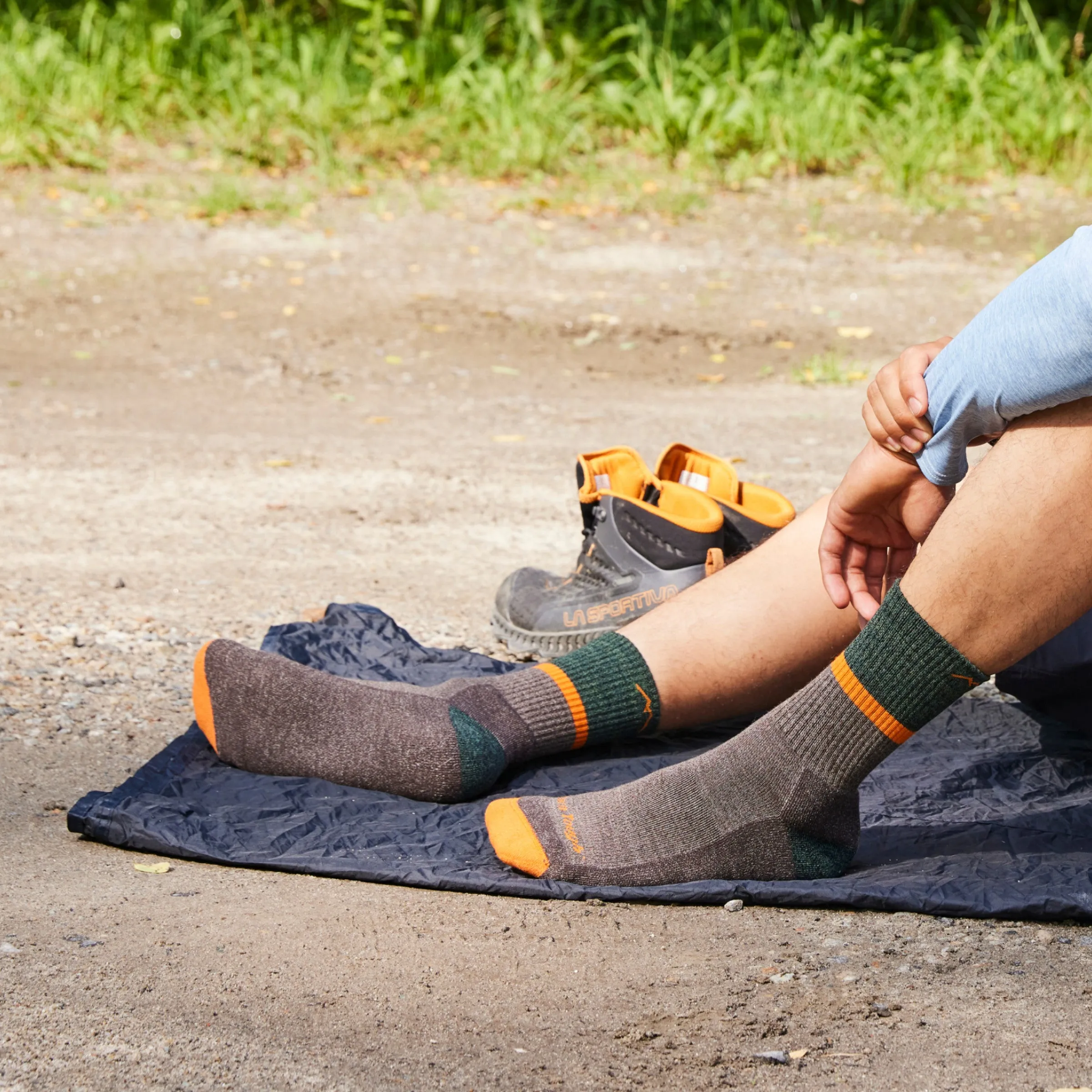 Men's Ranger Micro Crew  Midweight Hiking Sock