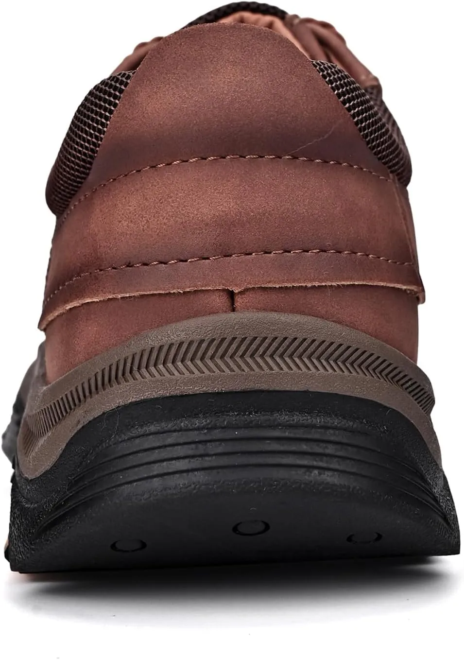 Mens Slip On Leather Loafers Casual Walking Shoes - Breathable Non Slip Cushioned Comfort | Handmade Stitching Reinforced Collar | Dress Office Work Outdoor Hiking Driving Shoes