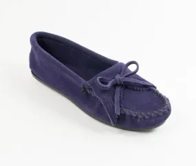 Minnetonka Women's Navy Kilty Hardsole