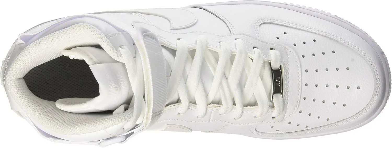 Nike Air Force 1 High '07 Men's Shoes (CW2290-111, White/White)