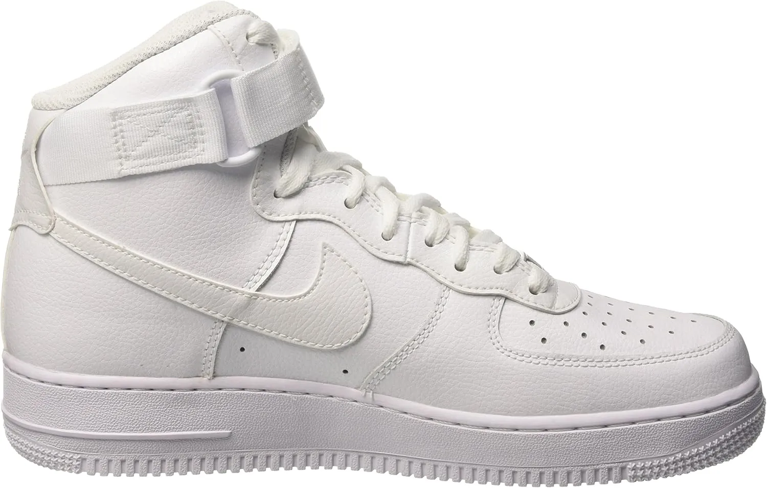 Nike Air Force 1 High '07 Men's Shoes (CW2290-111, White/White)