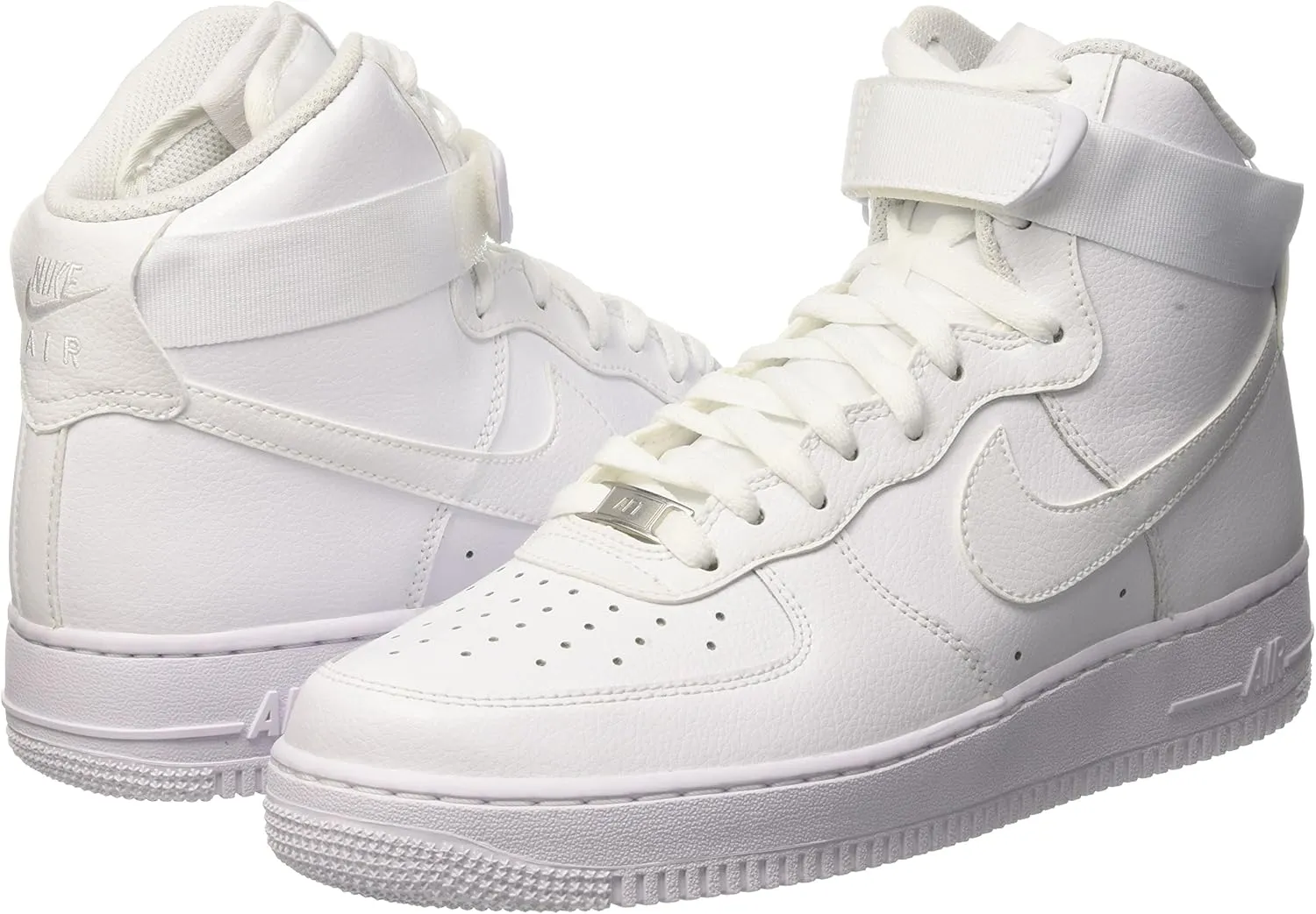 Nike Air Force 1 High '07 Men's Shoes (CW2290-111, White/White)