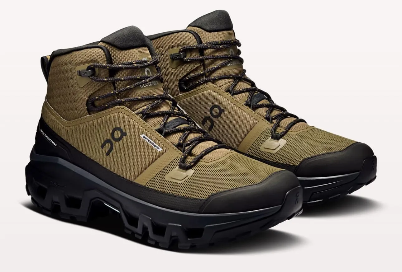 On Men's Cloudrock Mid Waterproof Sneaker