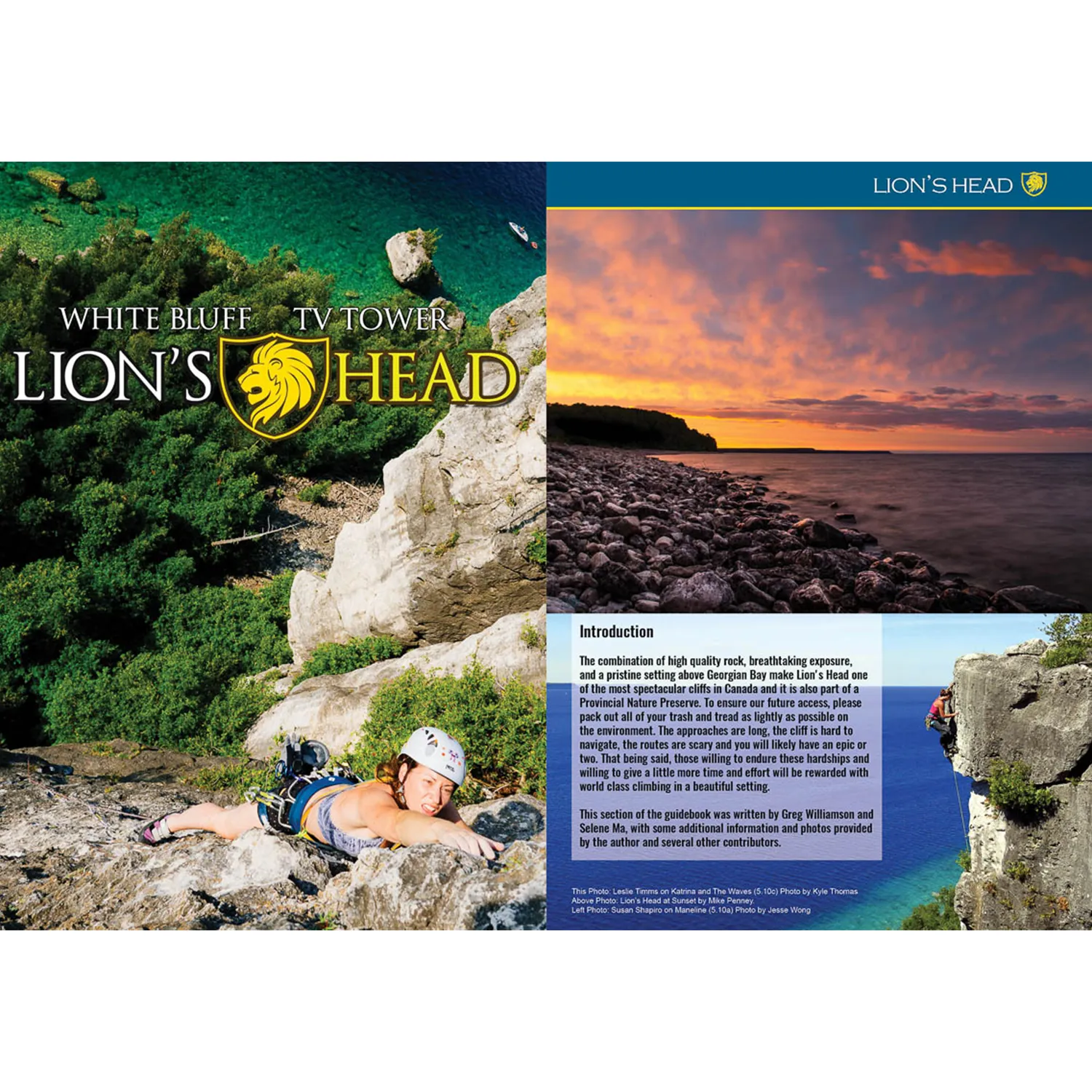 Ontario Rock Climbing : The Best Of Southern Ontario