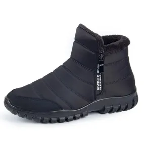 SOOFEET Men Orthopedic Ankle Waterproof Winter Snow Boots