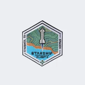 Starship Flight 4 Mission Patch