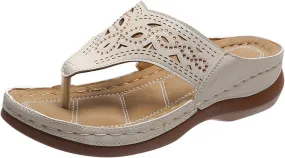 Summer Sandals for Women 2025 Wedge Comfortable Walking Orthopedic Shoes Womens Dressy Casual Walking Flip Flops