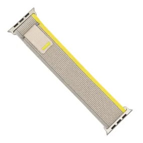 Trail Nylon Strap in Light Grey (Apple Watch)