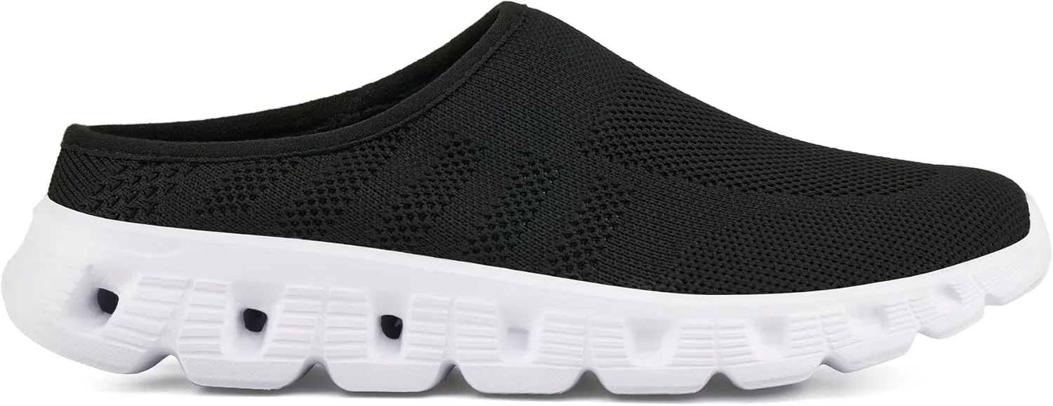 Urban Sport Carla Mules/Clogs for Women | Comfortable Slip On Shoes | Women’s Platform Mules & Clogs | Black