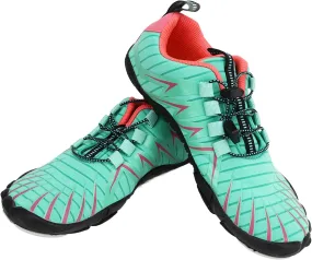 VBESTLIFE Women Climbing Shoes Prevent Slip Breathable Lightweight Lady Water Shoes for Beach Hiking Driving Green