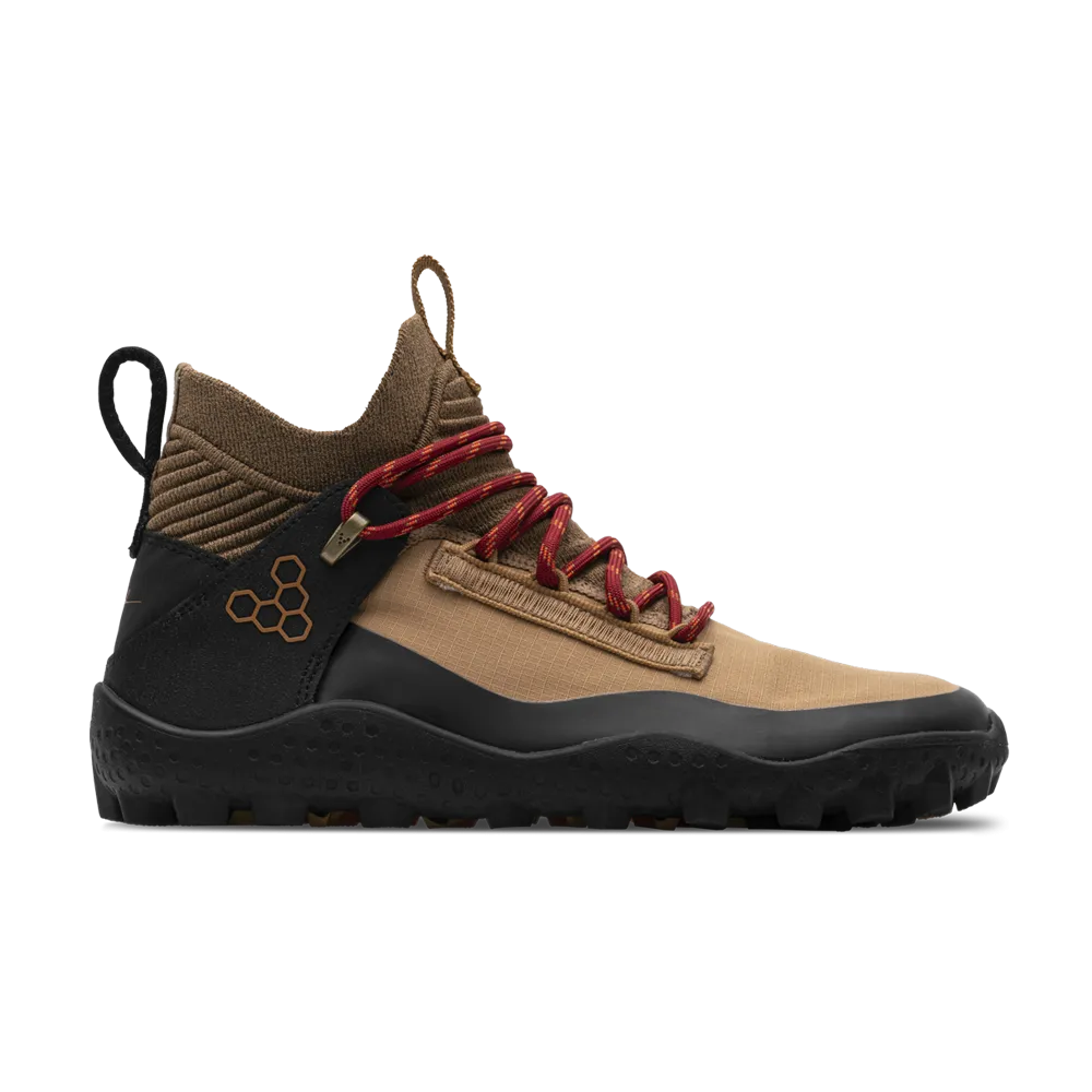 Vivobarefoot Womens JJF Magna Lite Water Resistant Superior Grip Bone Brown Shoes