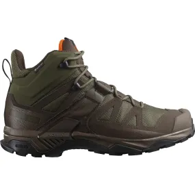 X ULTRA TRACKER GTX Unisex Outdoor Hiking Shoes Ranger Green / Earth Brown / Shocking Orange