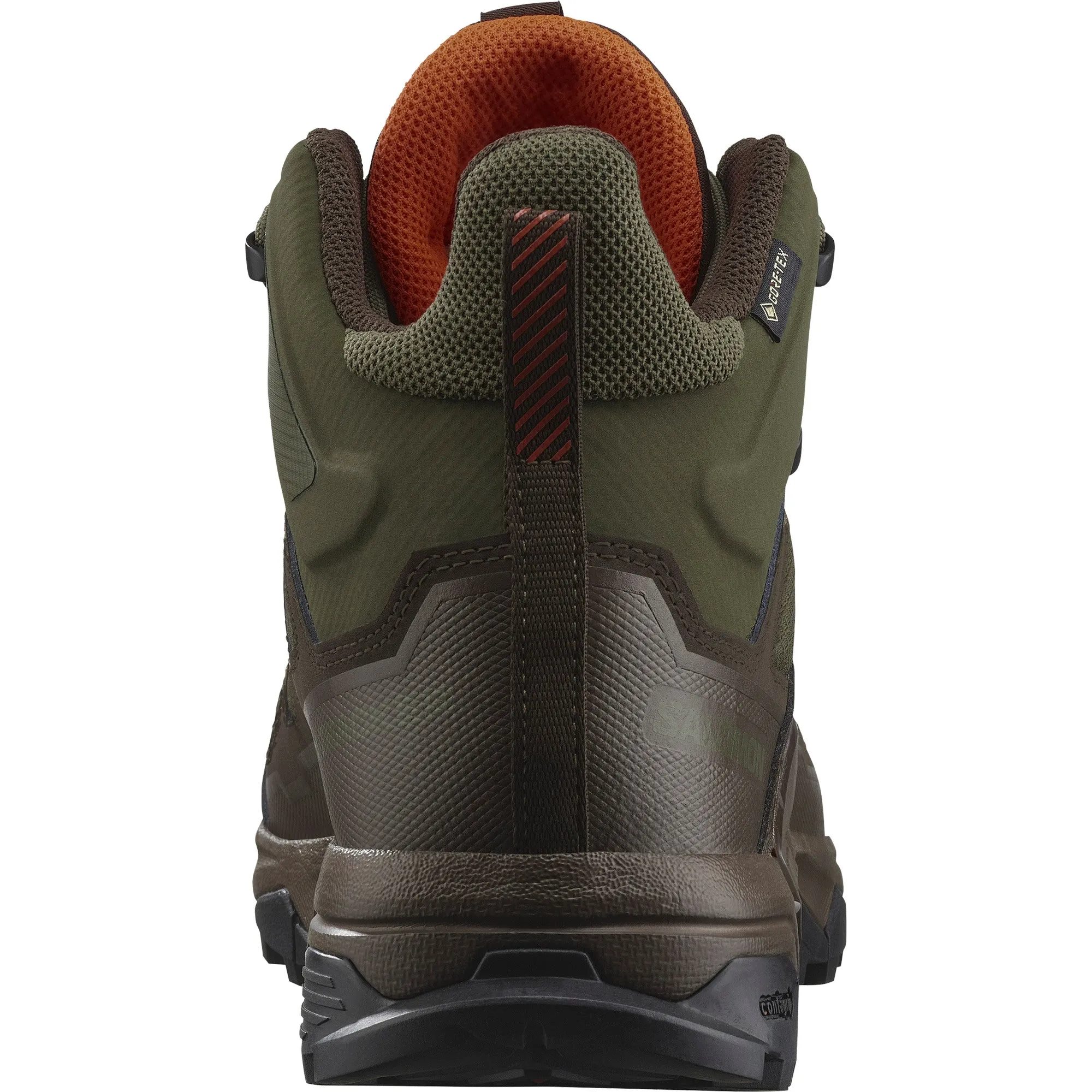 X ULTRA TRACKER GTX Unisex Outdoor Hiking Shoes Ranger Green / Earth Brown / Shocking Orange