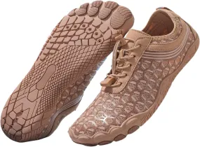 ZWRXW Hike Barefoot Shoes Women Wide Toe Box Healthy & Non-Slip Barefoot Shoes Unisex Outdoor Hiking Footwear for Beach Walking Kayaking Surfing Training